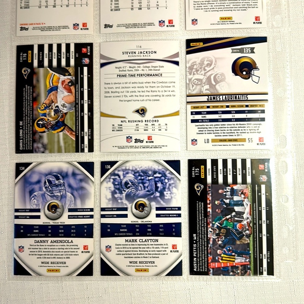 St. Louis Rams Trading Cards - Picture 6 of 6